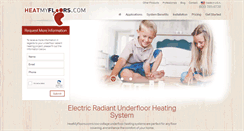 Desktop Screenshot of heatmyfloors.com